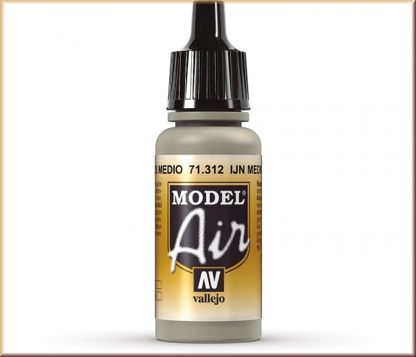 vallejo 71312 Mittleres Grau, IJN, 17 ml - Bild