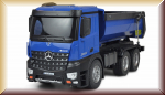 Amewi 22537 Mercedes-Benz Arocs Lizenz LKW Kipper RTR blau - Bild