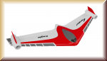 Amewi 24133 Eagle Twin V2 40mm EDF Nurflügler PNP rot - Bild
