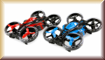 Amewi 25344 FightStar Battle Drone Set RTF rot & blau - Bild