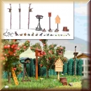 Busch 1192 Tierparadies H0 - Bild