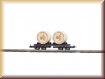 Busch 12223 Drehgestell-Papierwagen H0 - Bild
