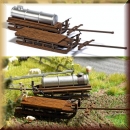 Busch 1631 Zwei Transportschlitten - Bild