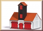 Busch 1660 Feuerwehrgebäude ¯Jonaswalde® - Bild