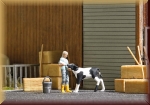 Busch 7932 Action Set: Kälberfütterung - Bild