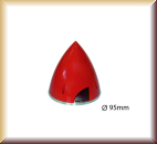D-Power 25195RN Kunststoff-Spinner € 95 mm  r - Bild