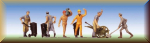 Faller 151012 Straßenreinigung/Arbeiter - Bild