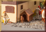 Faller 180939 Hundehütte mit Hund - Bild