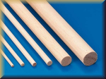 krick 80611 Holz-Rundstab hell   6 mm - Bild