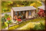 Noch 14360 HO L-C Schrebergartenhaus - Bild