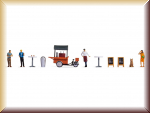 Noch 16230 H0 Figuren-TW  Kaffeestand - Bild