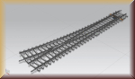 Piko 55171 Weiche WR mit Betonschwellen - Bild