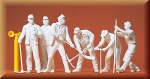 Preiser 45182 Gleisbauarbeiter. 6 Figuren - Bild