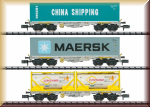 Trix 18703 Güterwagen-Set Containertrans - Bild